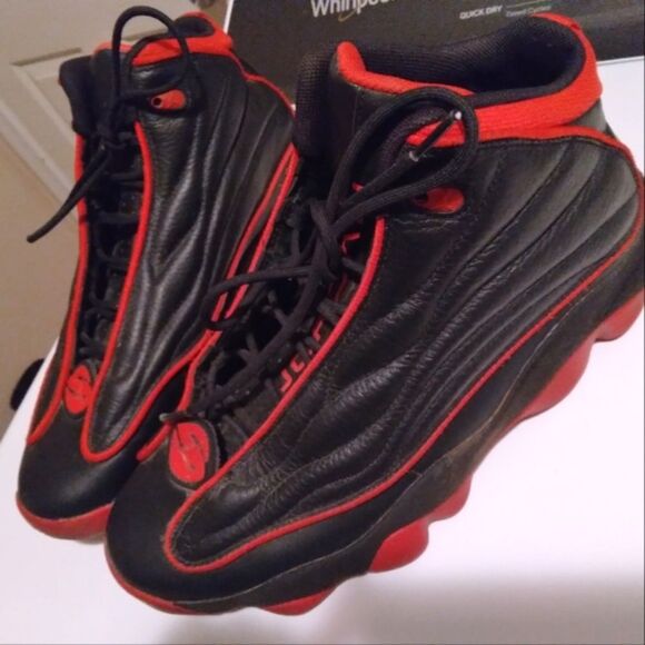 Jordan Pro Strong Black red men\'s size 12 main image 5
